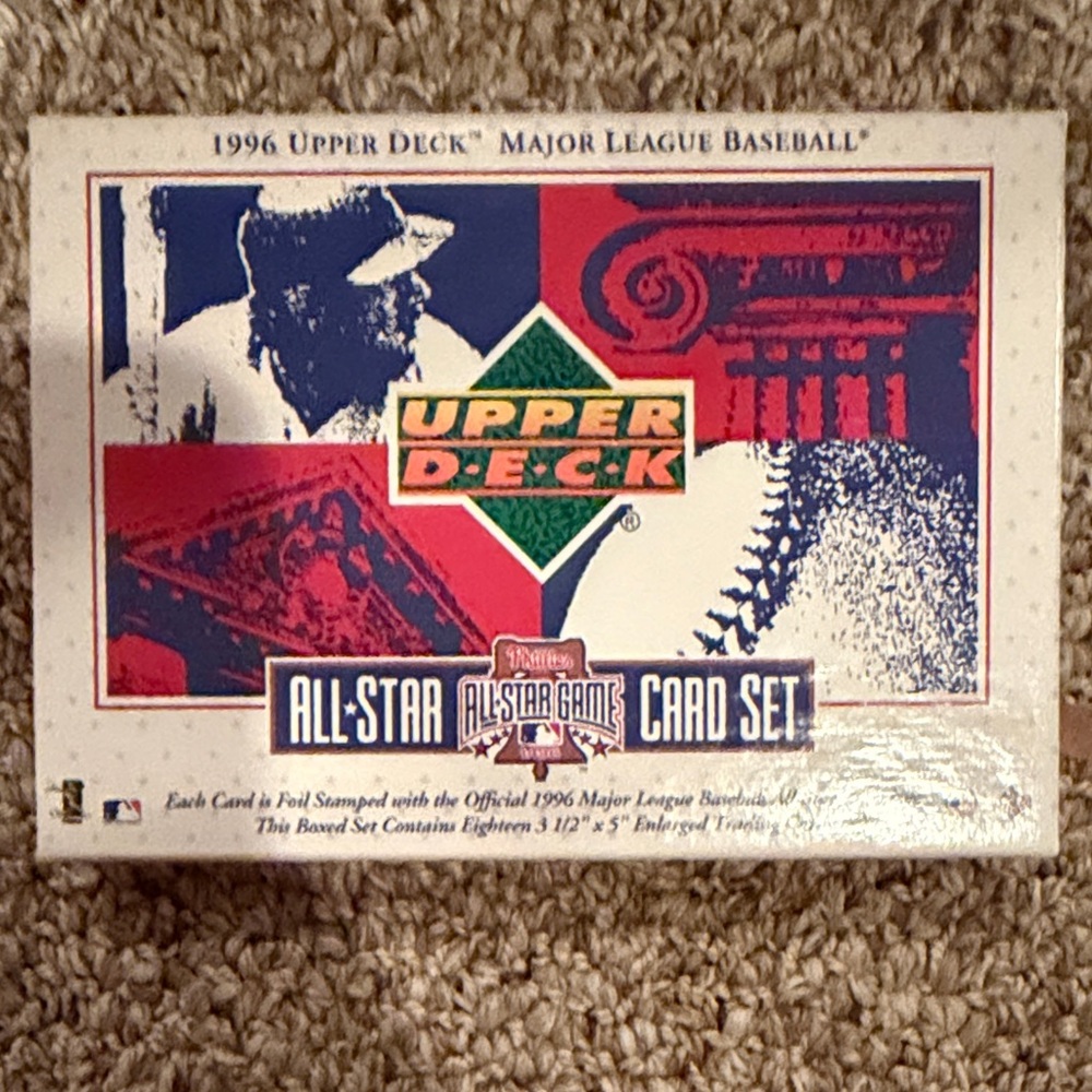 1996 Major League Baseball Card Set - 14 cards